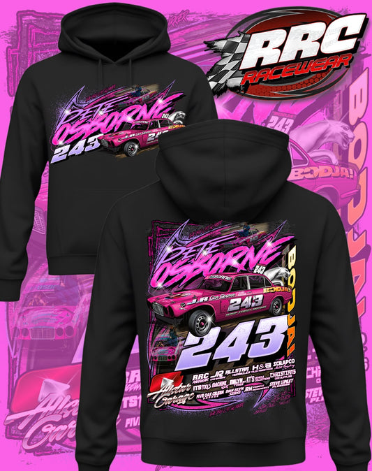 Adults Pink Jag Hoodie Design By RRC